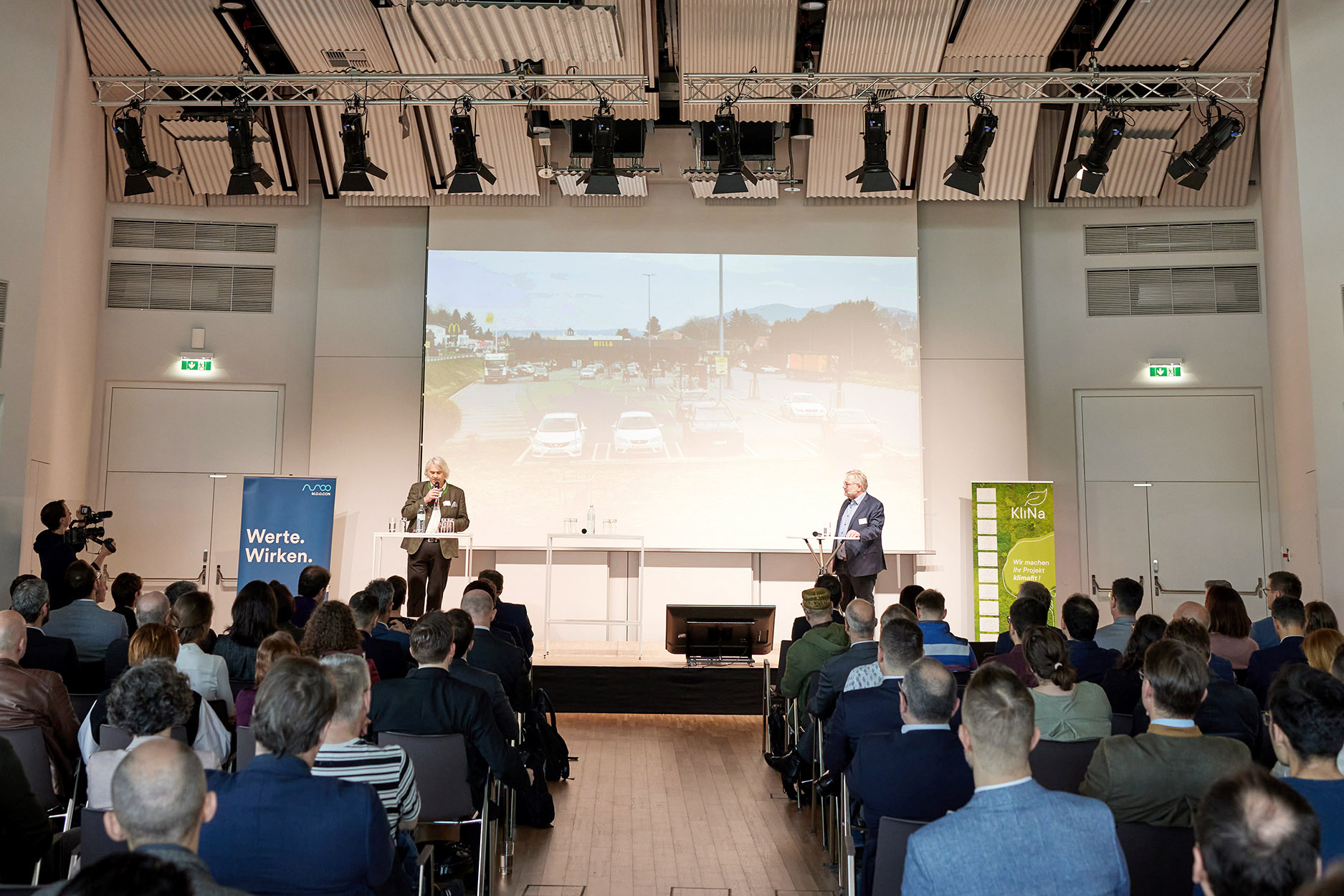 v.l.: Christian Nüssel, FCP, Karl Friedl, M.O.O.CON